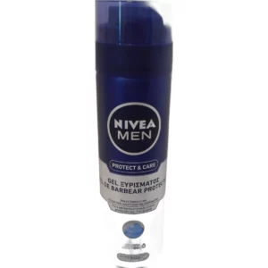 Nivea shaving gel men 200 ml Protect&Care Aloe Vera