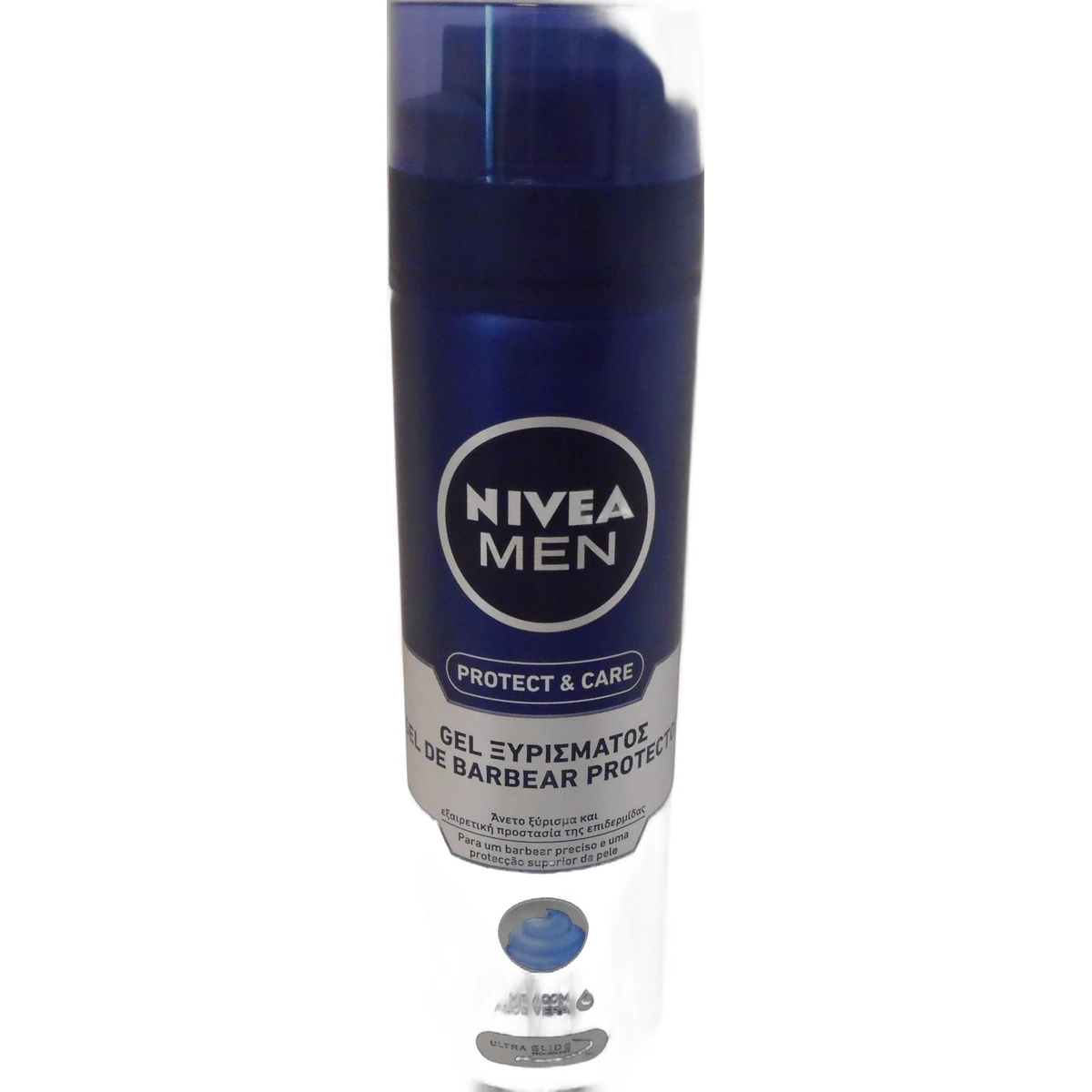Nivea shaving gel men 200 ml Protect&Care Aloe Vera