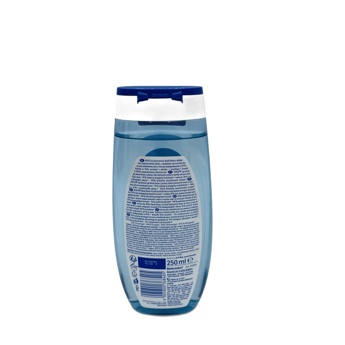 Nivea shower gel 250 ml Mood Detox Lotus Flower Scent&Sea Salt - Slika 2