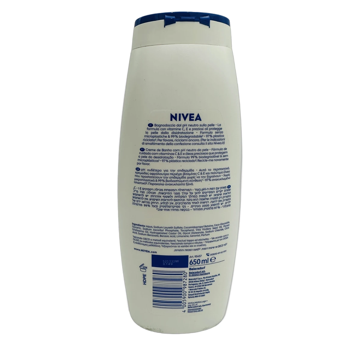 Nivea shower gel 650 ml Care&Orange - Slika 2