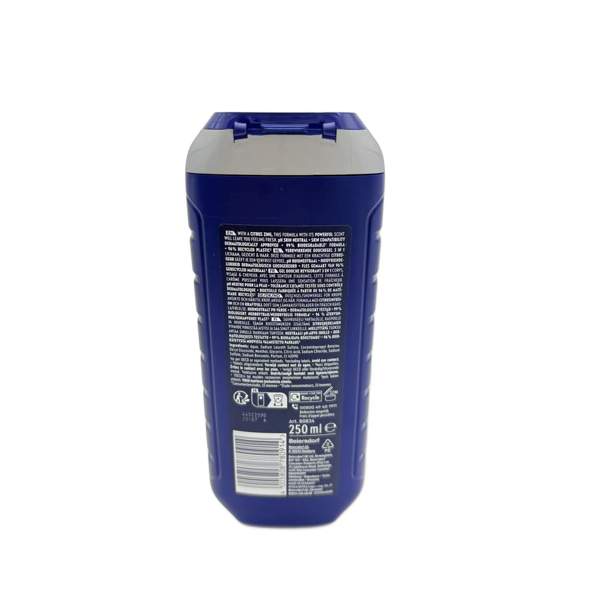 Nivea shower gel man 250 ml Power - Slika 2