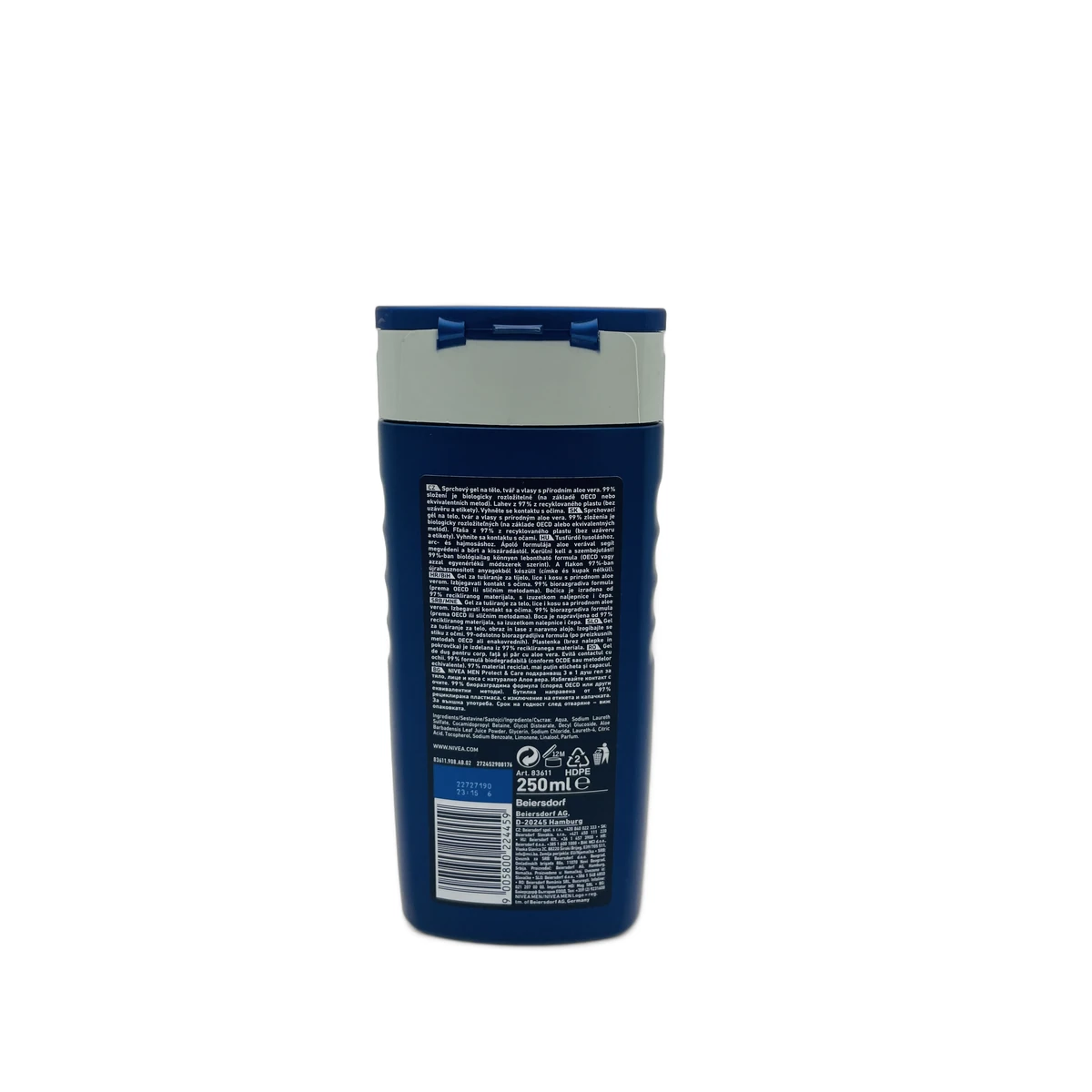 Nivea shower gel man 250 ml Protect&Care - Slika 2