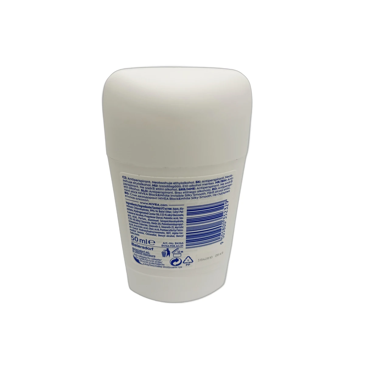 Nivea stick 50 ml Invisible B&W Silky Smooth - Slika 2