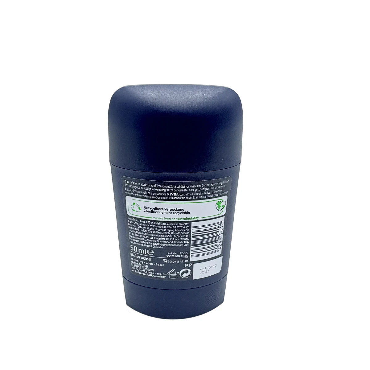 Nivea stick men 50 ml Derma Dry Control Maximum - Slika 2