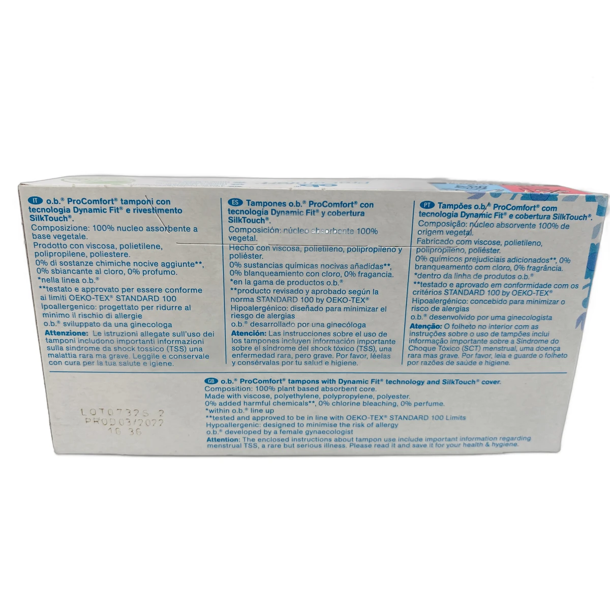 O.b. tampons 16 pcs Pro Comfort Normal - Slika 2