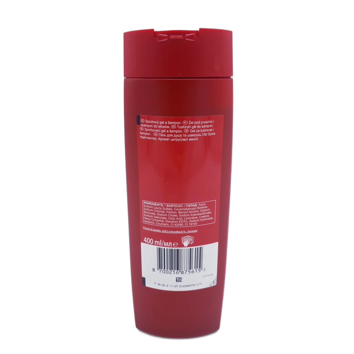 Old Spice shower gel 400 ml 3in1 Nightpanther - Slika 2