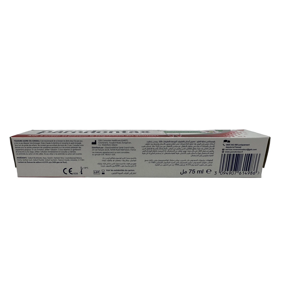 Parodontax toothpaste 75 ml Fluoride - Slika 2