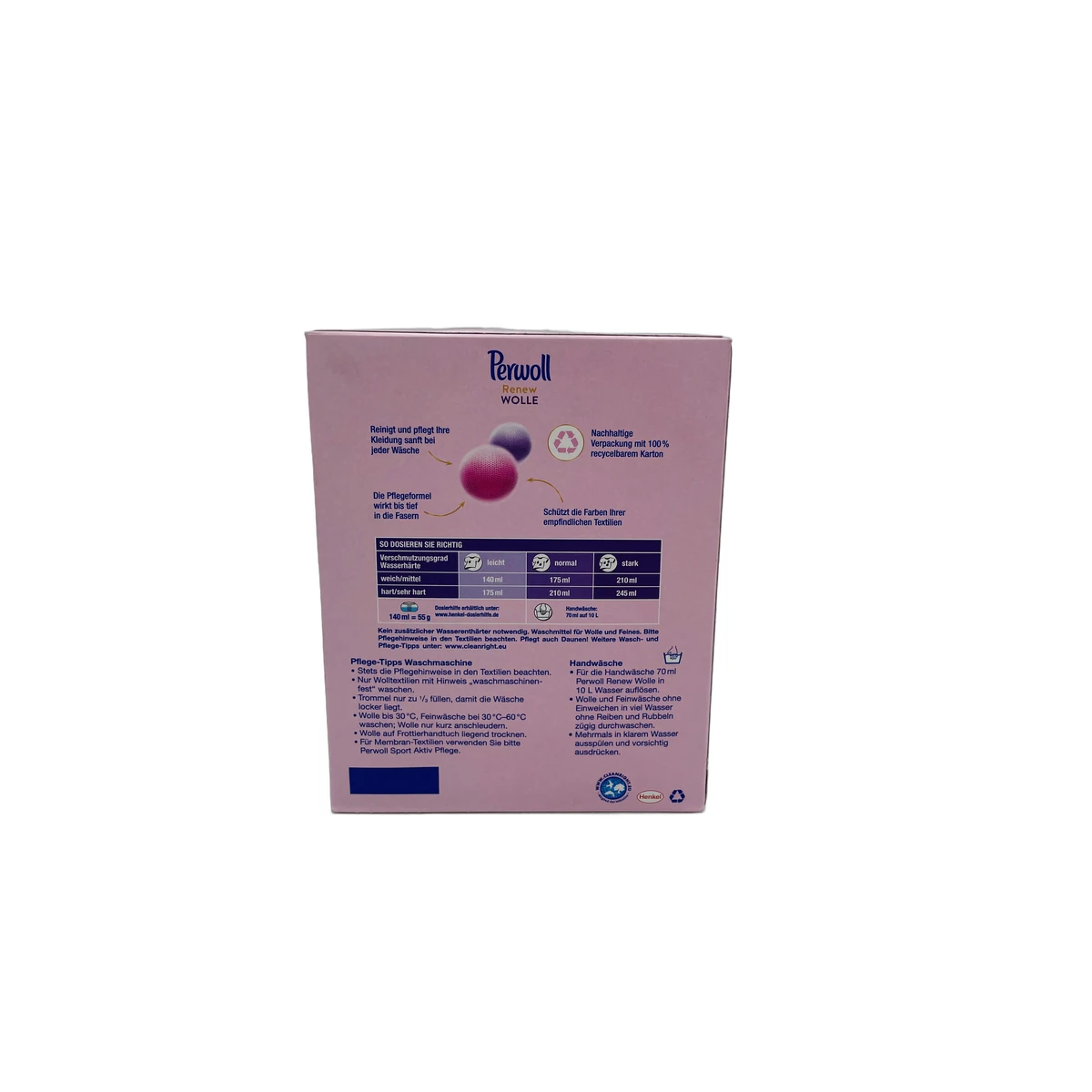 Perwoll washing powder box 16 sc 880 g Wool&Fine - Slika 2