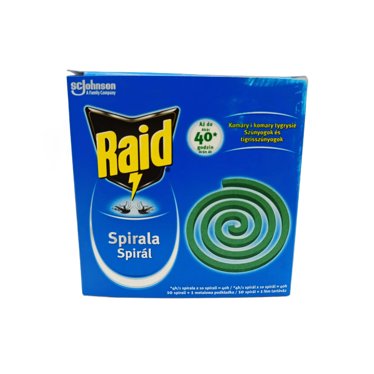 Raid moscito spiral 10 pcs