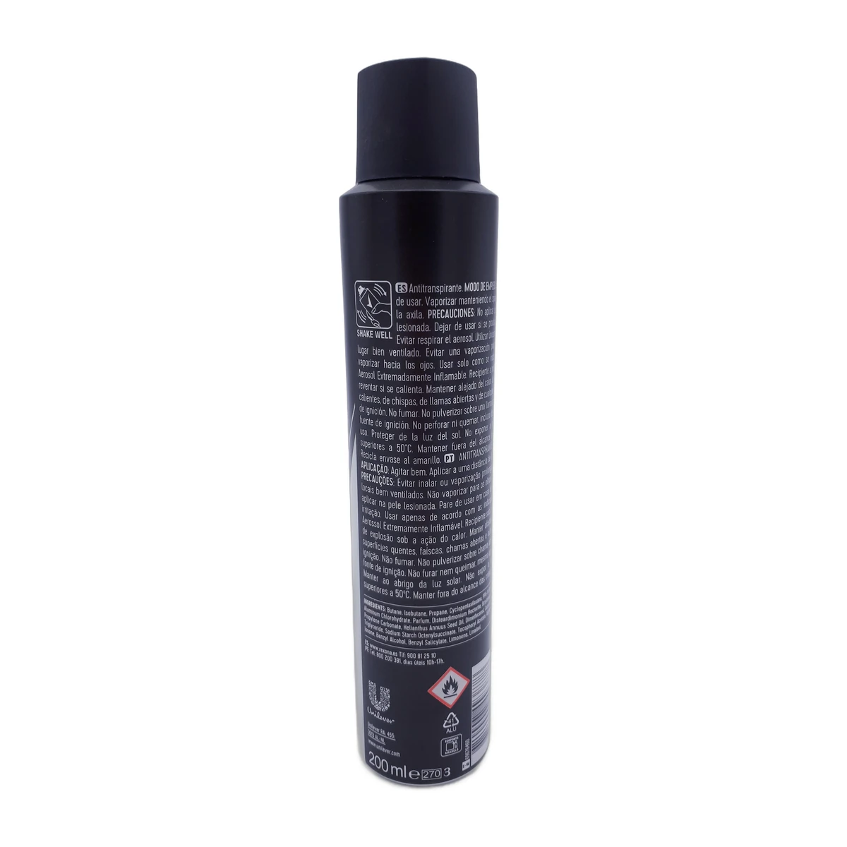 Rexona deo men 200 ml Invisible B&W 0% Alcohol - Slika 2