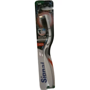 Signal toothbrush Nature Elements Silver Charcoal Soft