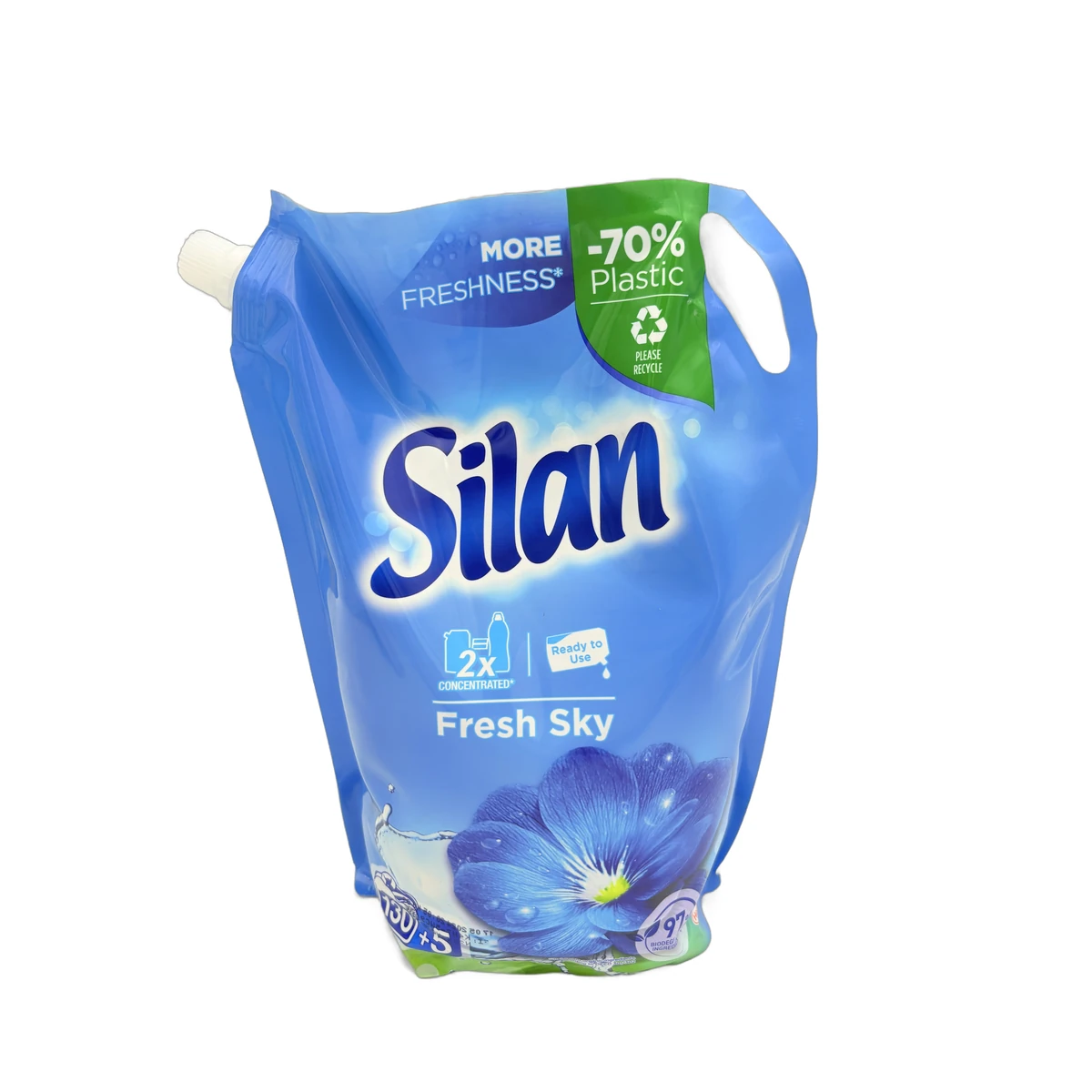 Silan softener concentrate refill 135 sc 1,485 l Fresh Sky