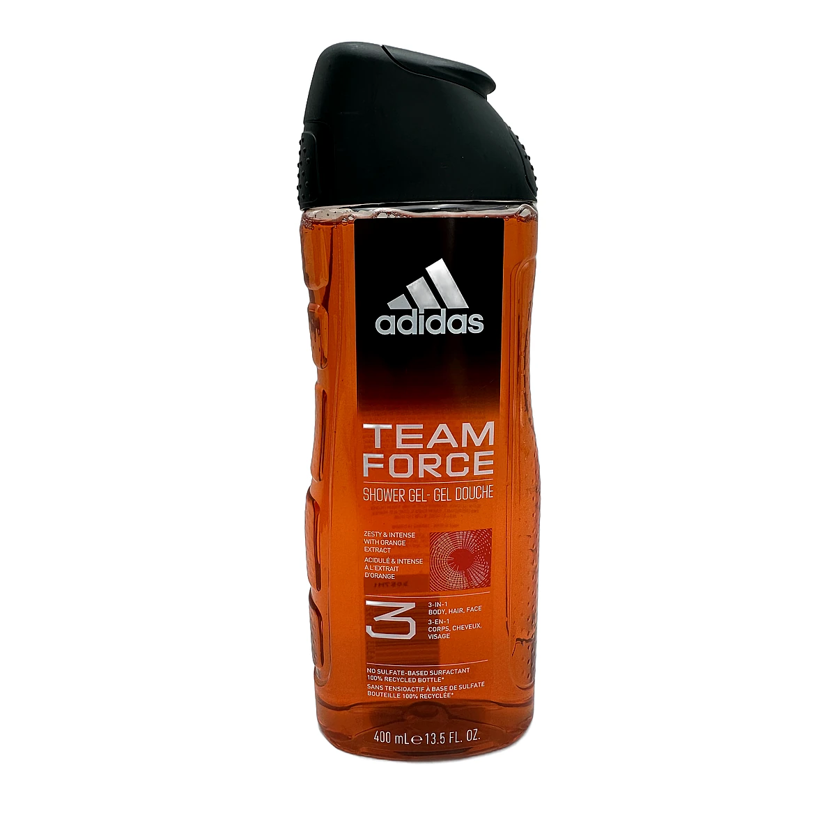Adidas shower gel men 400 ml 3in1 Team Force