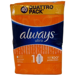 Always sanitary pads 40 pcs Ultra Normal Size 1