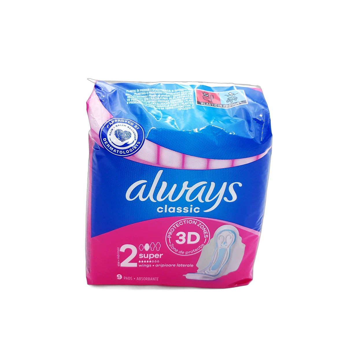 Always sanitary pads 9 pcs Classic Super