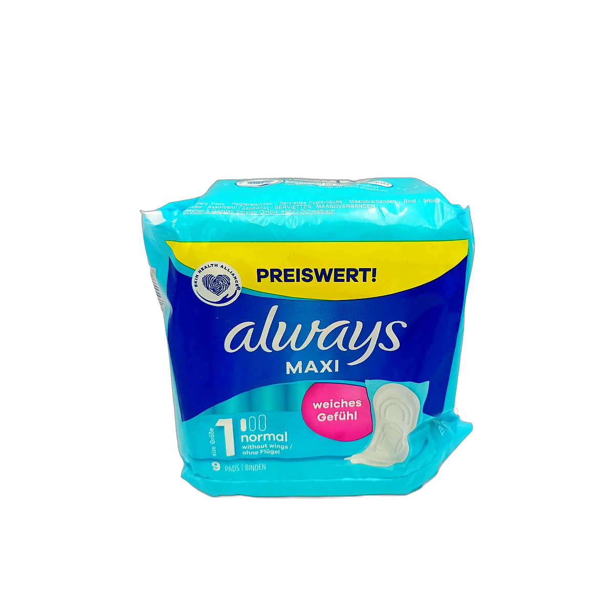 Always sanitary pads 9 pcs Maxi Normal