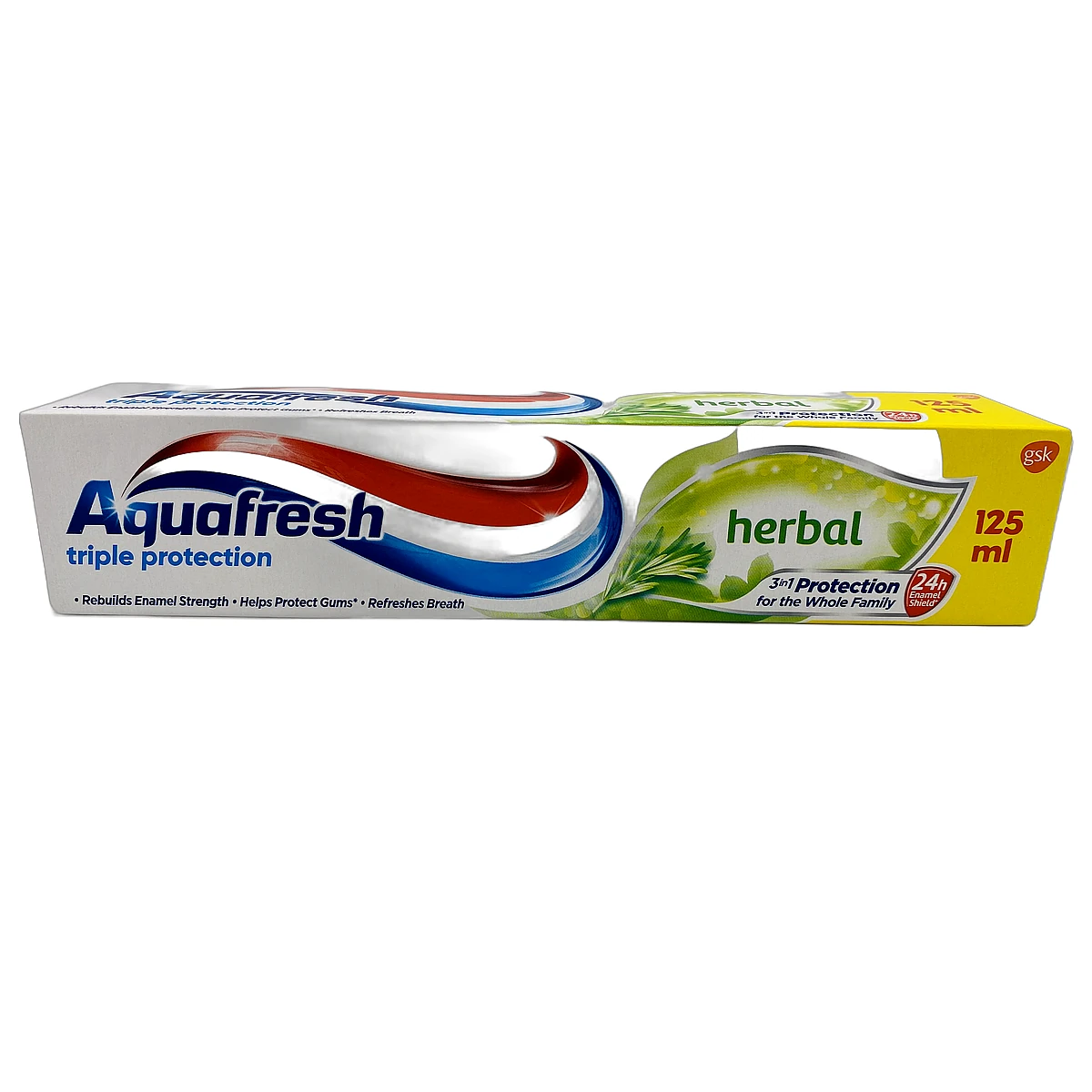 Aquafresh toothpaste 125 ml Triple Protection Herbal