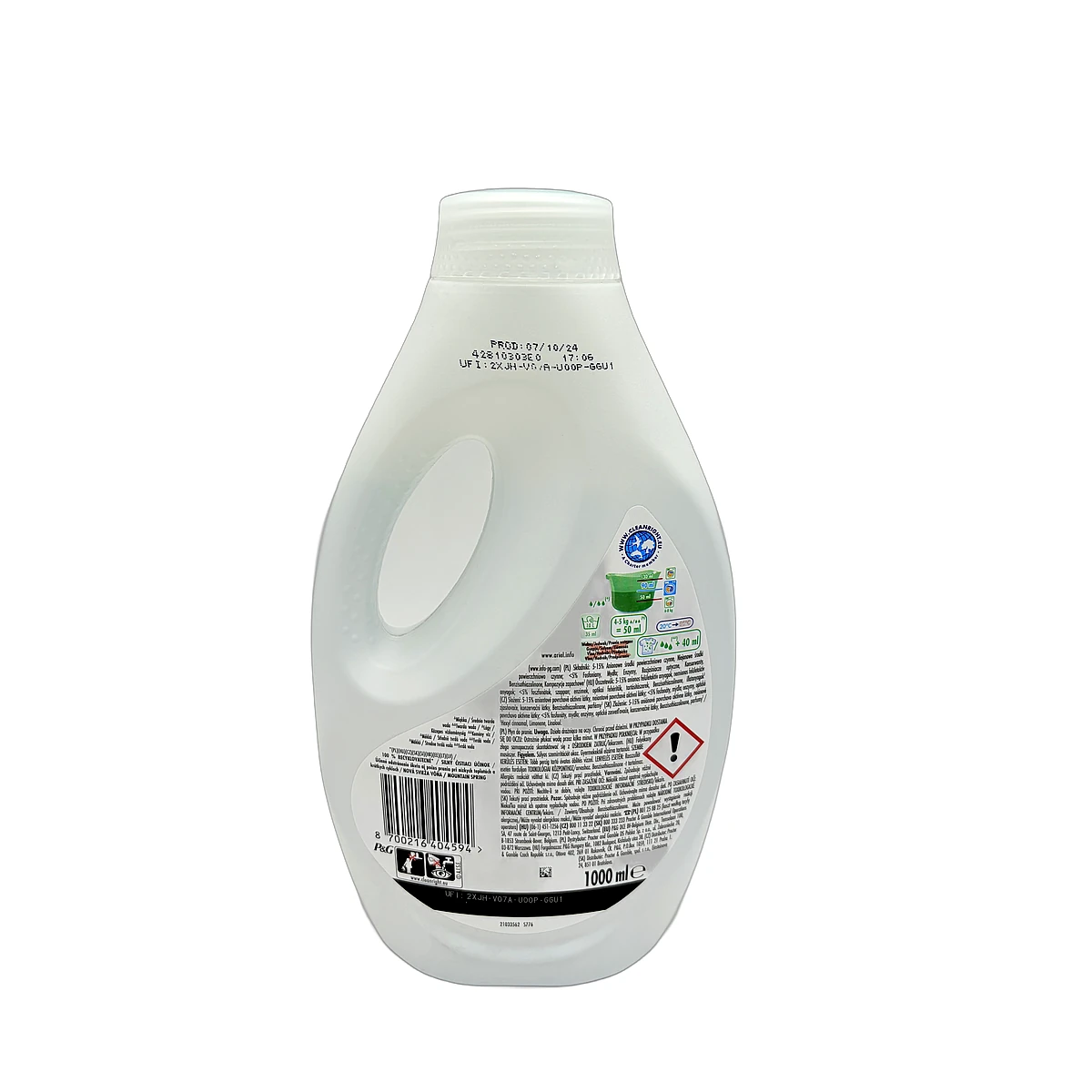 Ariel liquid detergent 20 sc 1 l Original/Mountain Spring - Slika 2
