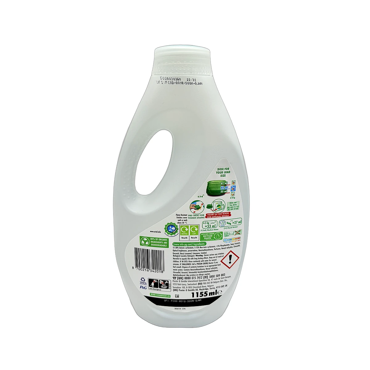 Ariel liquid detergent 35 sc 1,155 l Original - Slika 2