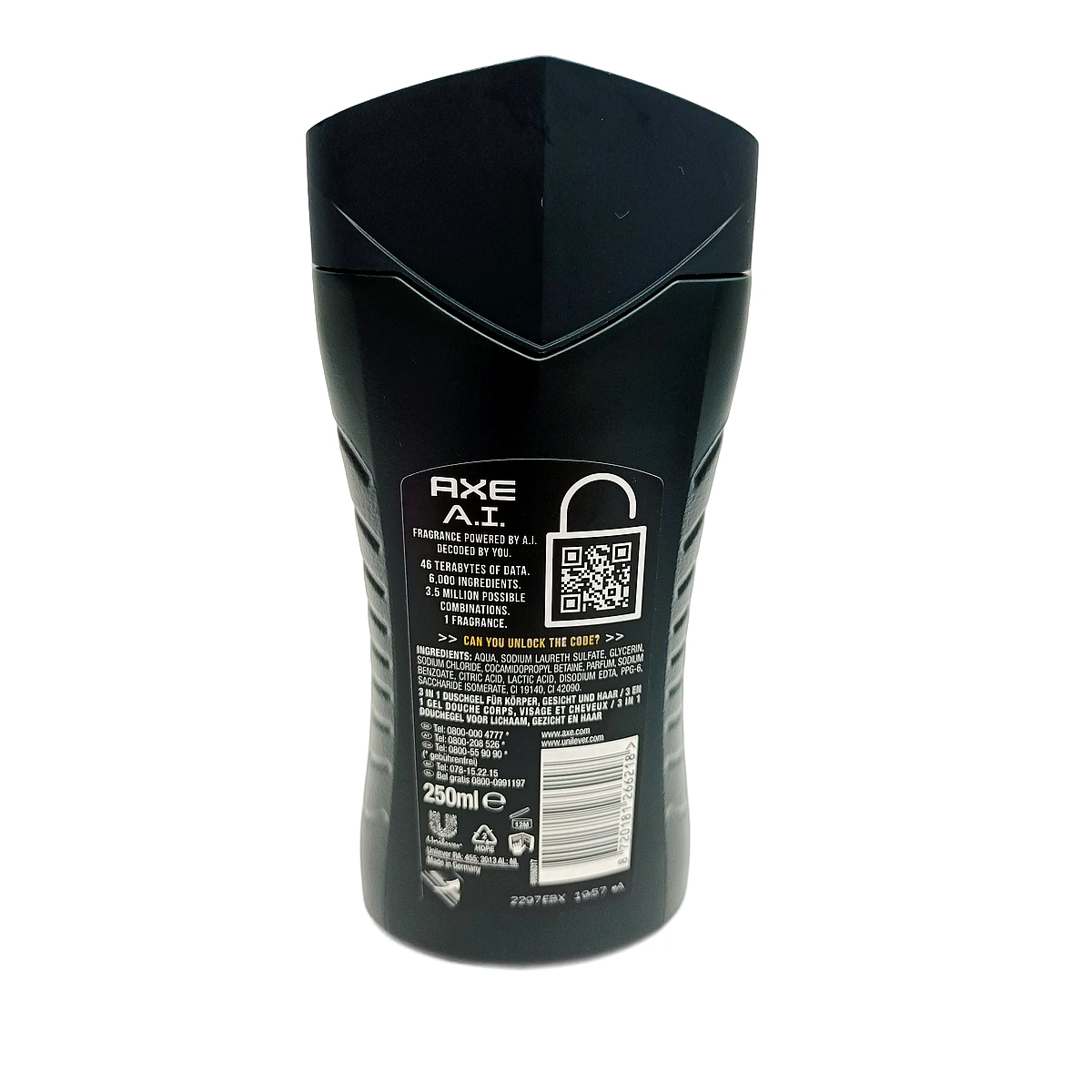 Axe shower gel 250 ml A.I. - Slika 2