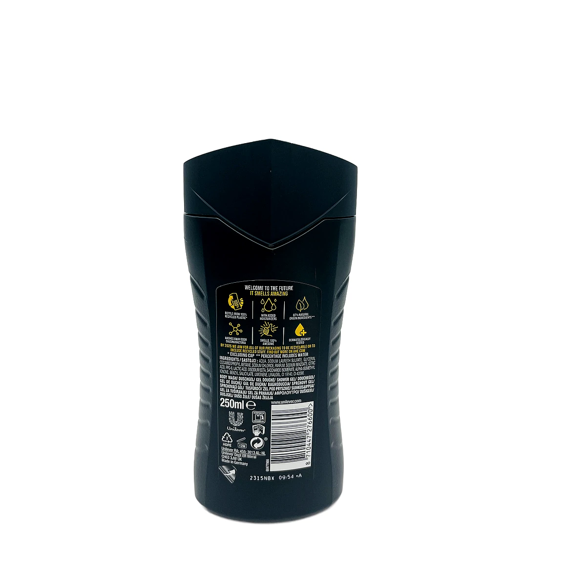 Axe shower gel 250 ml Black - Slika 2