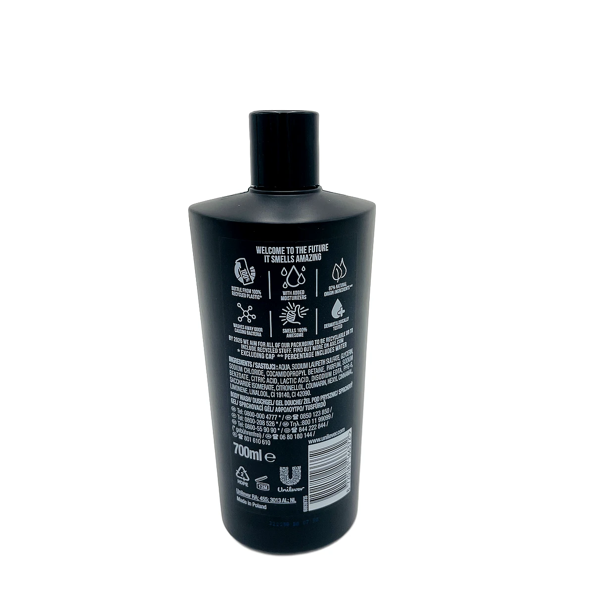 Axe shower gel 700 ml 3in1 Africa - Slika 2