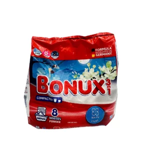 Bonux washing powder bag manual 8 sc 400 g 3in1 White Lilac