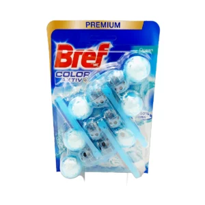 Bref toilet freshener 3x50 g Blue Aktiv Turquoise Active Ocean