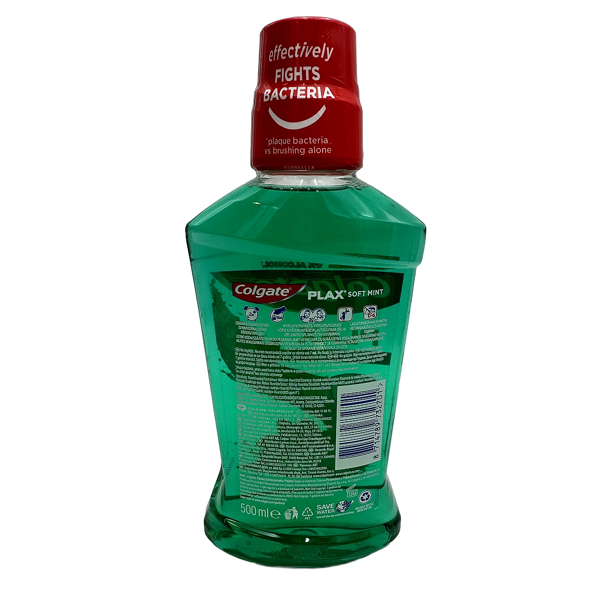 Colgate mouthwash 500 ml Plax Soft Mint - Slika 2