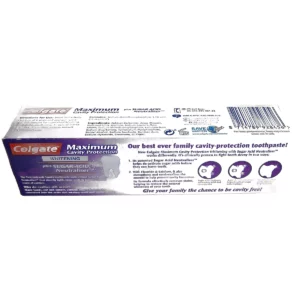 Alternative view of Colgate toothpaste 75 ml Maximum Cavity Protection