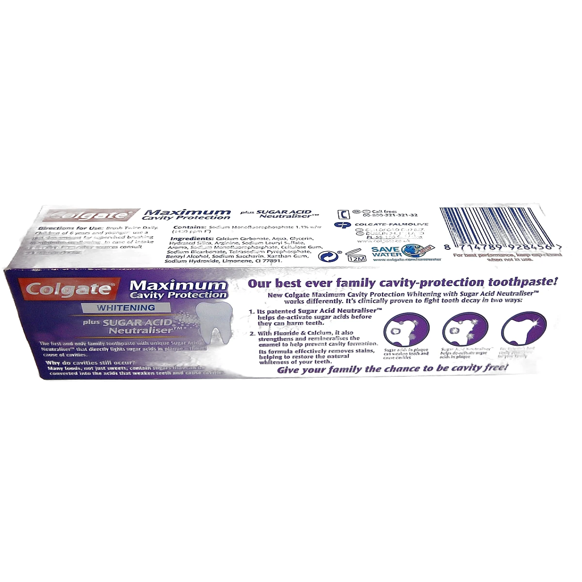 Colgate toothpaste 75 ml Maximum Cavity Protection - Slika 2