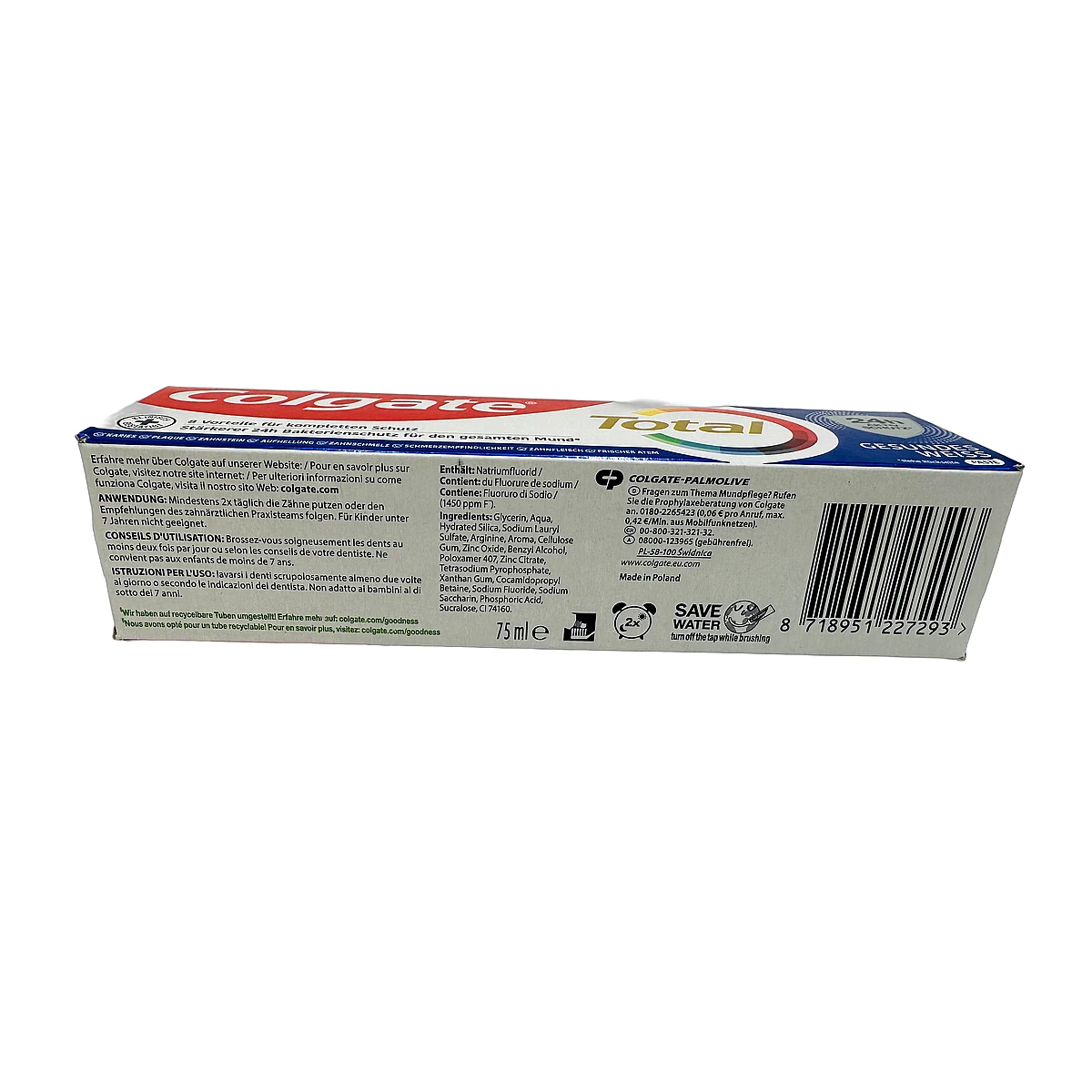 Colgate toothpaste 75 ml Total Healthy White - Slika 2