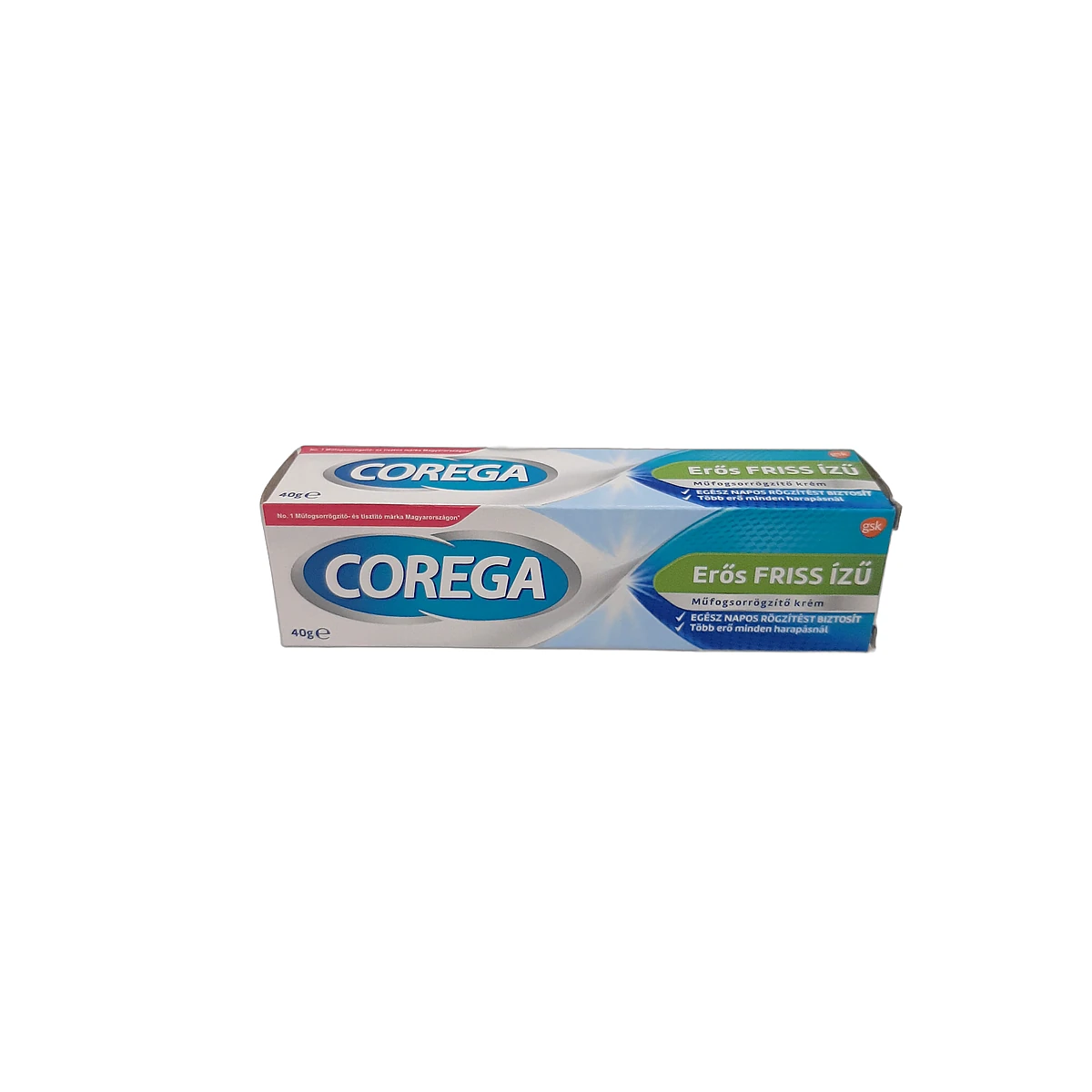 Corega adhesive dental cream 40 g Fresh