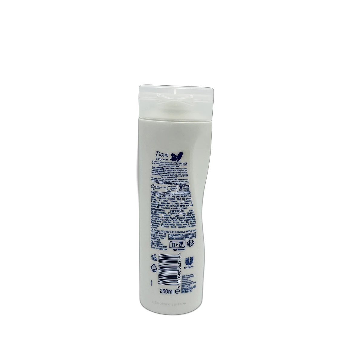 Dove body lotion 250 ml Essential/Body Milk - Slika 2
