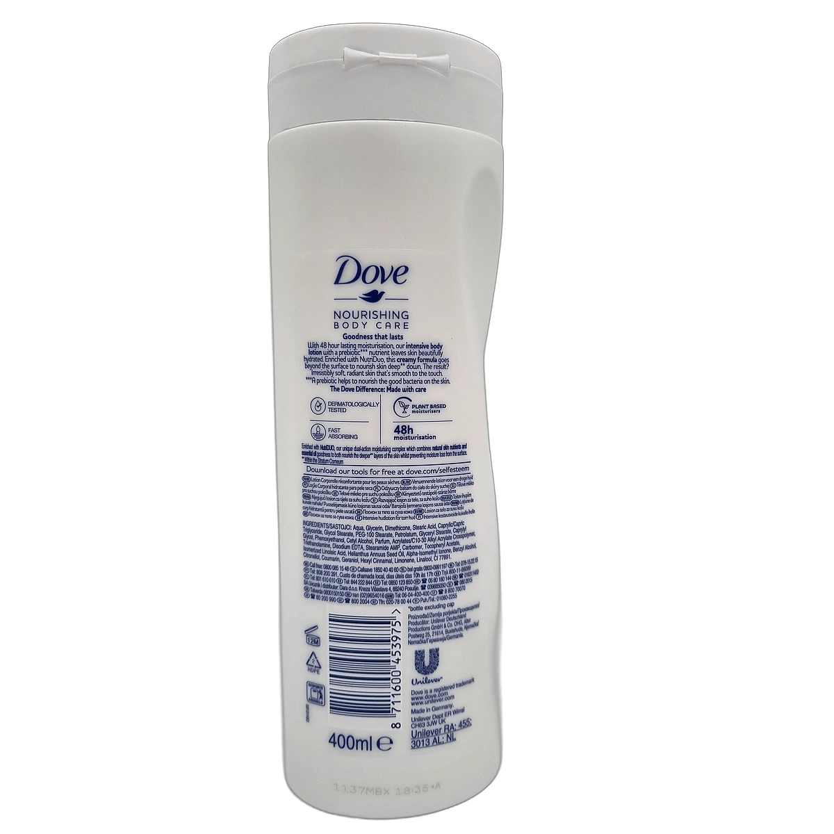 Dove body lotion 400 ml Intensive Extra Dry - Slika 2