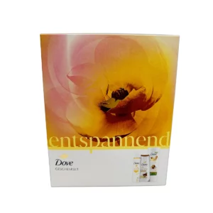 Dove gift set Entspannend Intensive shower gel 225ml+Shea Butter body milk 400ml+Citrus deo 150ml