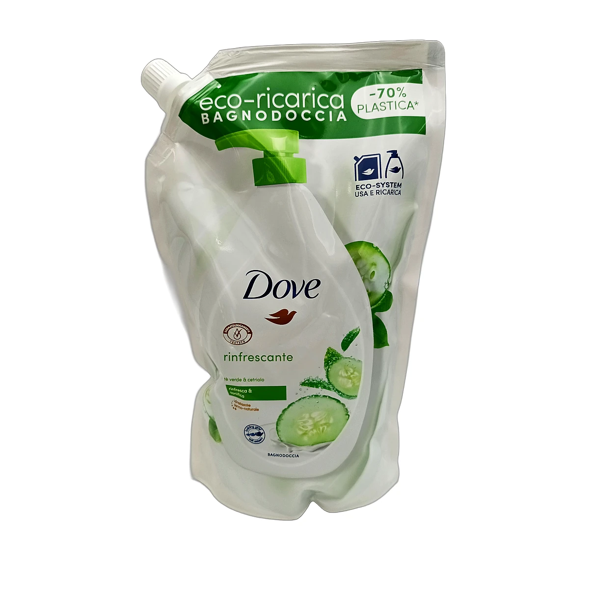 Dove shower gel refill 720 ml Eco Refreshing
