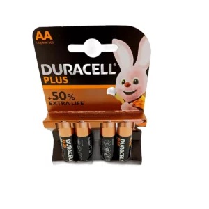 Duracell battery AA 4pcs Plus