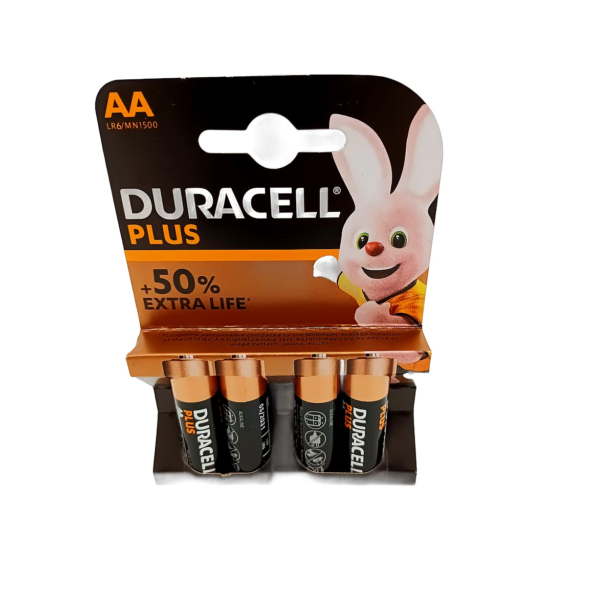 Duracell battery AA 4pcs Plus