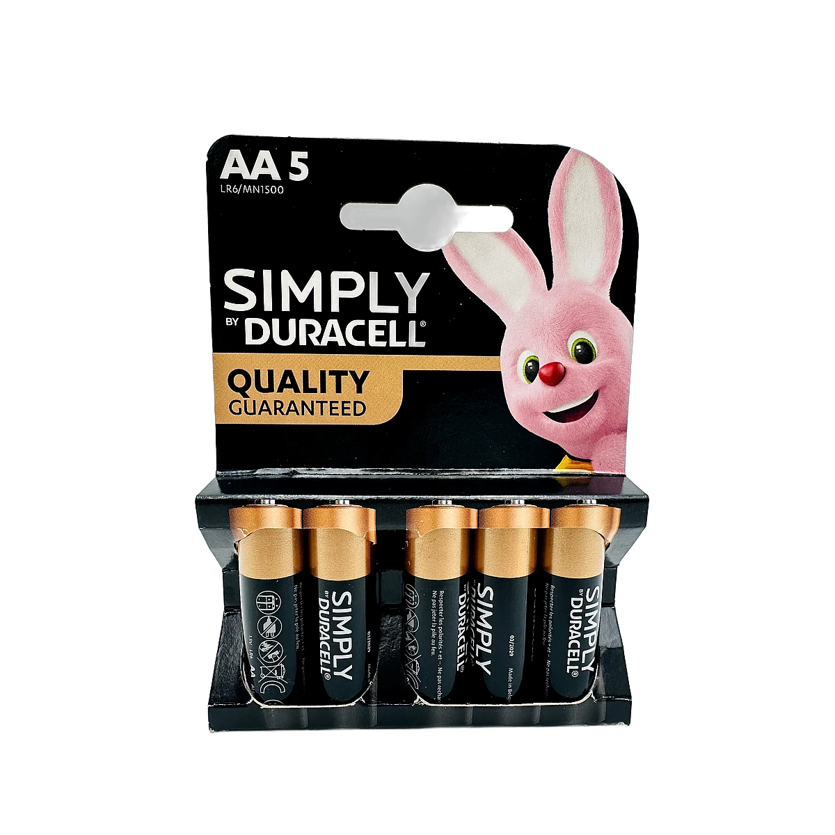 Duracell battery AA 5 pcs Simply