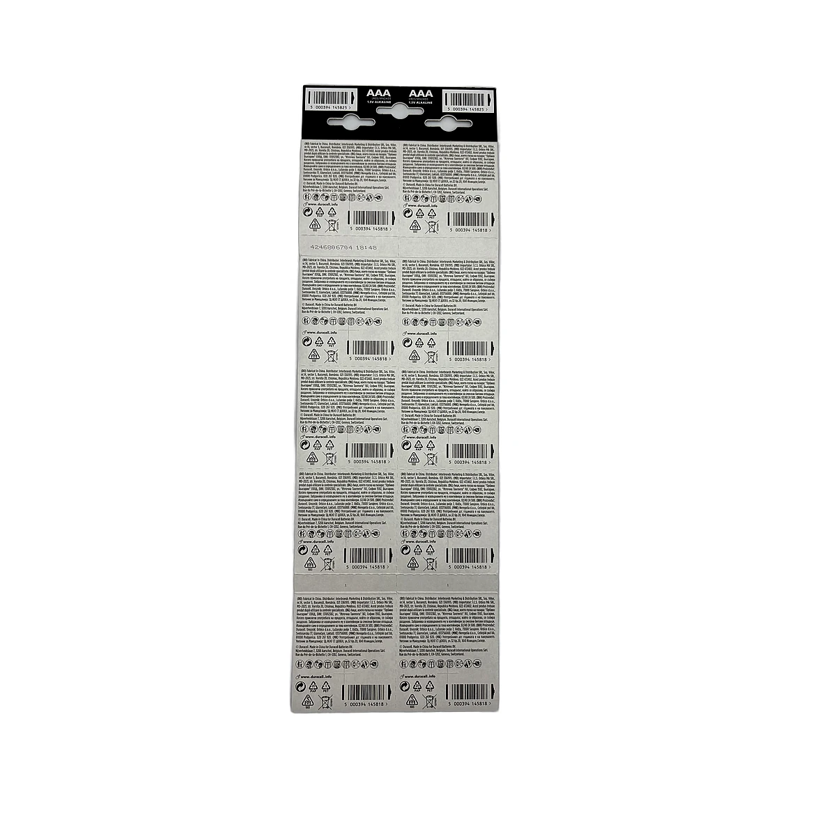 Duracell battery AAA 2 db-os Simply - Slika 2