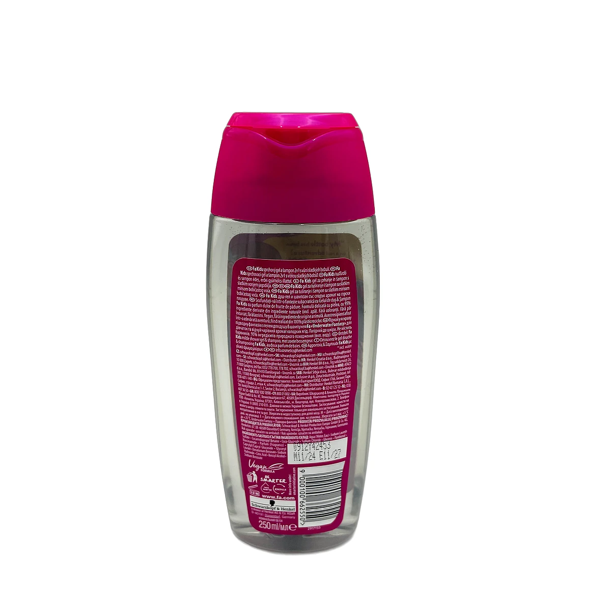 Fa shower gel Kids 250 ml Kids Mermaid Sweet Berry Underwater - Slika 2