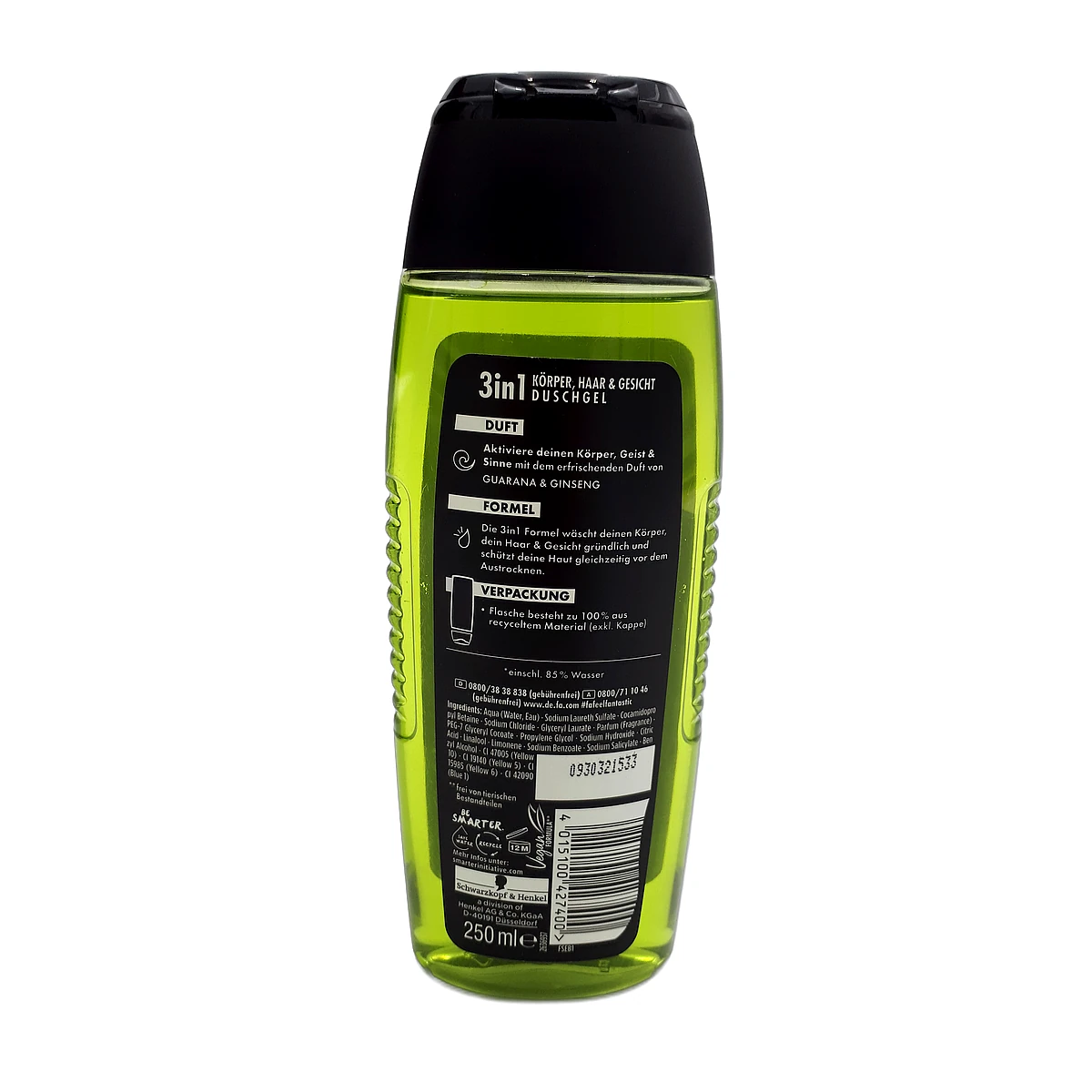 Fa shower gel men 250 ml Sport Energy Boost - Slika 2