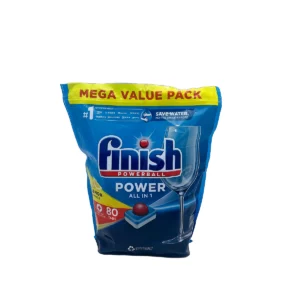 Finish dishwasher tabs 80 sc 80 pcs Power All in 1 Lemon