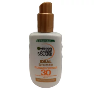 Garnier Ambre Solaire sun lotion pump FF 30 200 ml Ideal Bronze