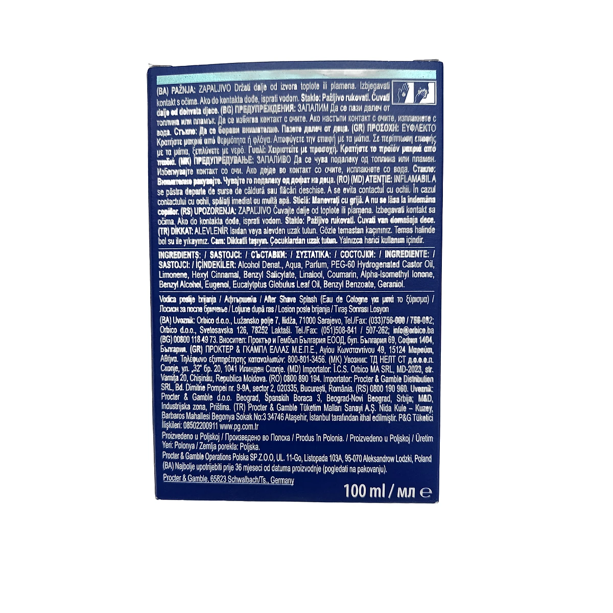 Gillette after shave 100 ml Arctic Ice - Slika 2