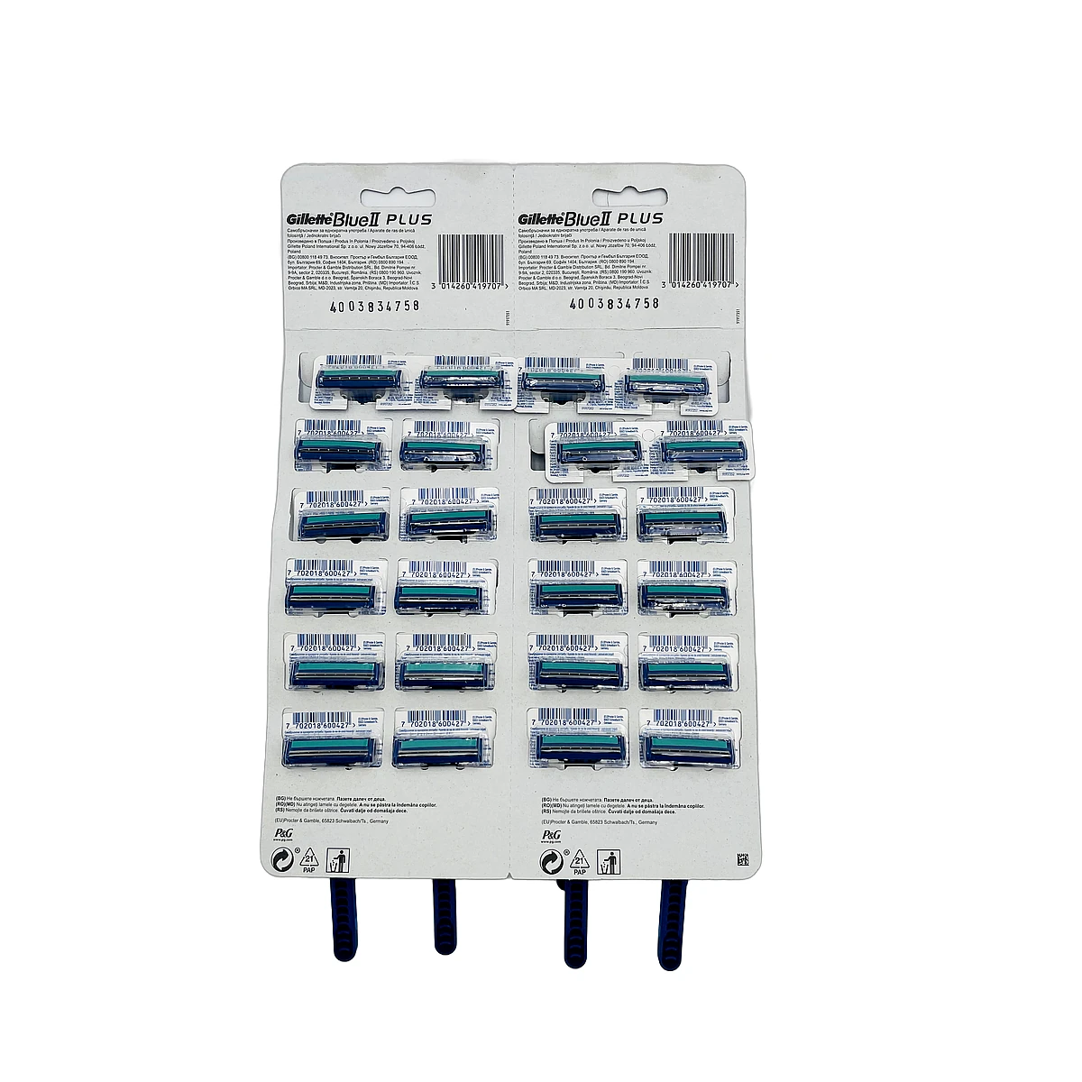 Gillette disposable razor 2 pcs Blue II Plus - Slika 2