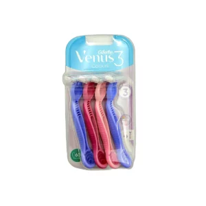 Gillette disposable razor woman 4 pcs Venus3 Colors