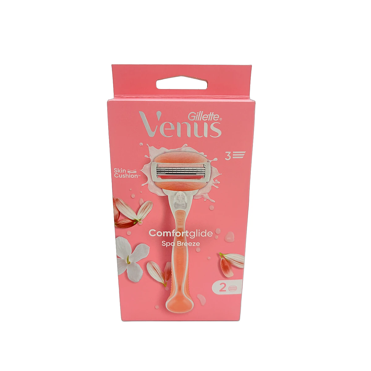 Gillette razor+2 pcs refill woman Venus Comfortglide SPA Breeze