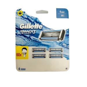Gillette razor head 4 pcs Mach3 Start